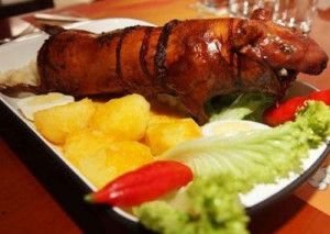 Cuy asado -El Cisne